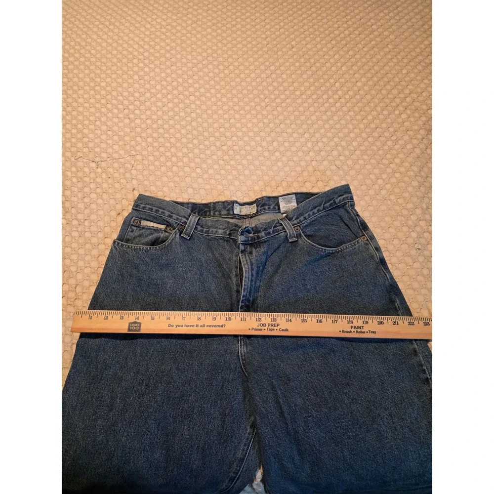 Perry Ellis Jeans Men's 36x32 Blue Excellent Straight‎ Leg Denim